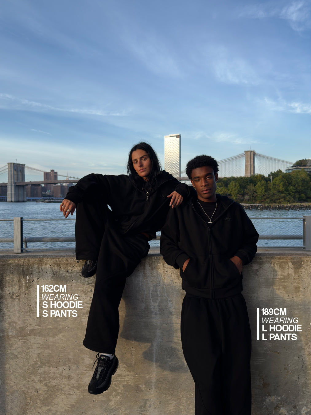 ALL BLACK - BALACLAVA ZIP HOODIE