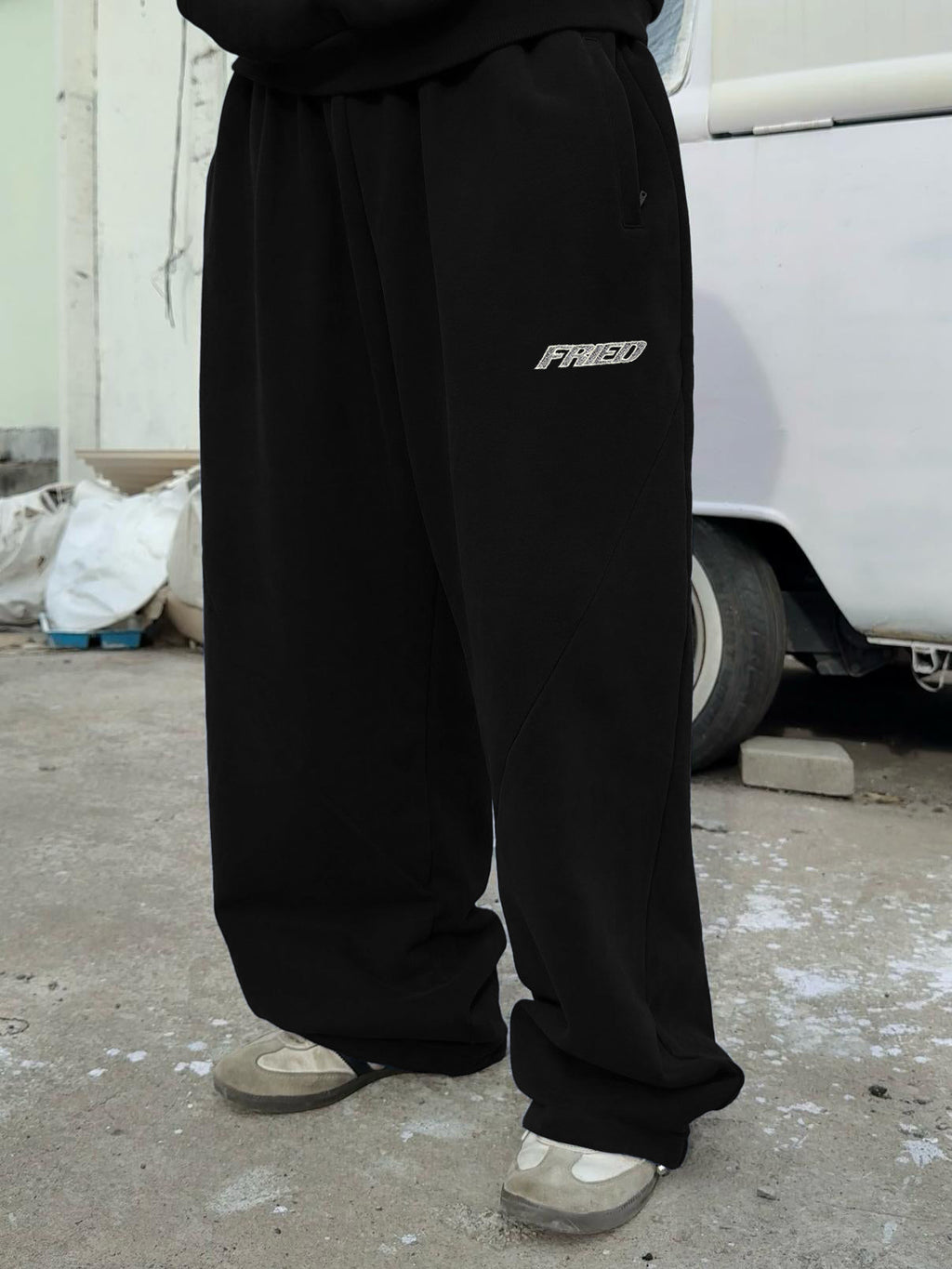 BLACK/GREY - BALACLAVA TRACKSUIT