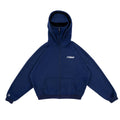 DARK BLUE - BALACLAVA ZIP HOODIE