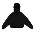 ALL BLACK - BALACLAVA ZIP HOODIE