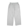 MELANGE GREY - OPEN LEG JOGGER