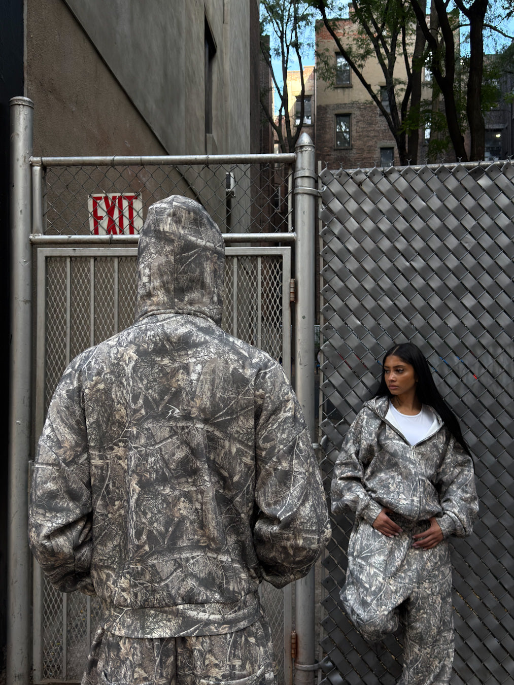CAMO - BALACLAVA ZIP HOODIE
