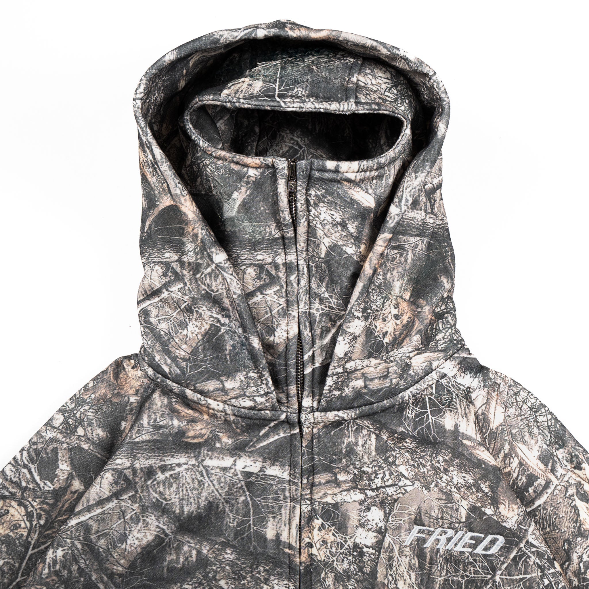 CAMO - BALACLAVA ZIP HOODIE